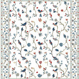 Rustic Chic Twigs and Floral Fusion(White)