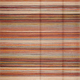 Ultra Soft Area Rug, Non Slip, Stain Resistant, Washable Area Rugs for Living Room, Bedroom, Colorful Eclectic Fiber Pattern(Orange)