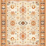 Artful Vintage Medallion Design(Beige)