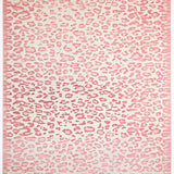 Ultra Soft Area Rug, Non Slip, Stain Resistant, Washable Area Rugs for Living Room, Bedroom, Soft Pastel Animal Print Elegance(Pink)