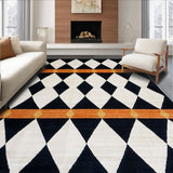 Elegant Symmetrical Trellis Design(Black)