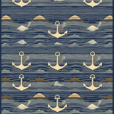 Lively Beach Vibe Decorative Welcome(Blue)