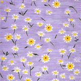 Ultra Soft Area Rug, Non Slip, Stain Resistant, Washable Area Rugs for Living Room, Bedroom, Vibrant Cheerful Floral Aesthetic(Purple)