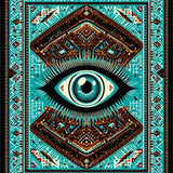 Elegant Earthy Tones Fusion(Blue)