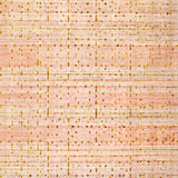 Ultra Soft Area Rug, Non Slip, Stain Resistant, Washable Area Rugs for Living Room, Bedroom, Contemporary Peach Rug with Gold Abstract Polygonal Shapes and Linear Accents(Pink)