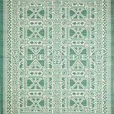 Luxurious Subtle Gray Lattice(Green)