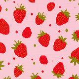 Charming Retro Strawberry Design(Pink)