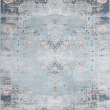 Elegantly Faded Vintage Charm(Blue)