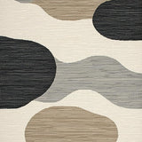 Trendy Surfboard Patterned Accent(Beige)