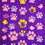 Ultra Soft Area Rug, Non Slip, Stain Resistant, Washable Area Rugs for Living Room, Bedroom, Cute Colorful Whimsical Print Design(Purple)
