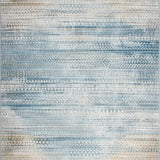 Ultra Soft Area Rug, Non Slip, Stain Resistant, Washable Area Rugs for Living Room, Bedroom, Rustic Elegance Braided Area Oval Vintage Inspired(Blue)
