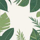 Artful Botanical Leaf Arrangement(Green)