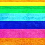 Charming Cheerful Rainbow Design(Red)