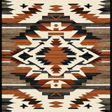 Rustic Boho Brown & Beige Southwestern Style Earthy Tones(Brown)