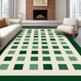 Trendy Playful Checker Design(Green)