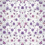 Ultra Soft Area Rug, Non Slip, Stain Resistant, Washable Area Rugs for Living Room, Bedroom, Chic Purple Blossom Aesthetic(Gray)