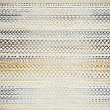 Luxe Natural Fiber Scallop Motif(Beige)