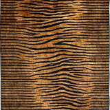 Ultra Soft Area Rug, Non Slip, Stain Resistant, Washable Area Rugs for Living Room, Bedroom, Vibrant Multicolor Animal Motif(Brown)