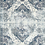 Chic Low Contrast Distressed Design(Blue)