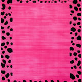 Playful Fluffy Leopard Texture(Pink)