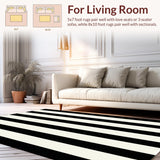 Chic Geometric Black and White(Black)