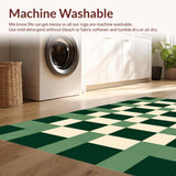 Vibrant Plush Diamond Layout(Green)