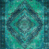 Elegant Light Blue Floral Design(Blue)