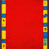 Interactive Colorful Character Layout(Red)