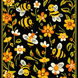 Ultra Soft Area Rug, Non Slip, Stain Resistant, Washable Area Rugs for Living Room, Bedroom, Elegant Nature-Inspired Curves(Black)