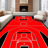 Contemporary Athletic Print Design(Red)