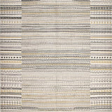 Ultra Soft Area Rug, Non Slip, Stain Resistant, Washable Area Rugs for Living Room, Bedroom, Stylish Cozy Woven Round(Gray)