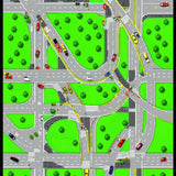 Charming Road Map Aesthetic(Green)