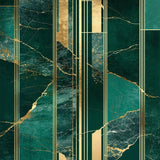 Timeless Minimalist Stripe Arrangement(Green)