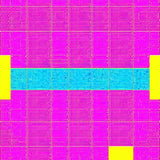 Ultra Soft Area Rug, Non Slip, Stain Resistant, Washable Area Rugs for Living Room, Bedroom, Lively Youthful Abstract Play Grid(Pink)