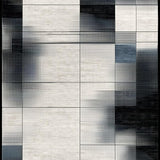 Ultra Soft Area Rug, Non Slip, Stain Resistant, Washable Area Rugs for Living Room, Bedroom, Chic Contemporary Linear Design(Gray)