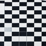Ultra Soft Area Rug, Non Slip, Stain Resistant, Washable Area Rugs for Living Room, Bedroom, Vintage Checkerboard Living Room Area Rug(Black)