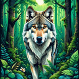 Artistic Wild Creature Decor(Green)