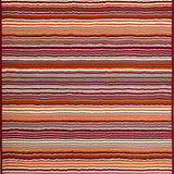 Ultra Soft Area Rug, Non Slip, Stain Resistant, Washable Area Rugs for Living Room, Bedroom, Artful Retro Motif Arrangement(Brown)