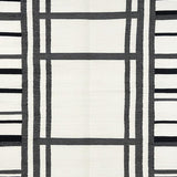 Ultra Soft Area Rug, Non Slip, Stain Resistant, Washable Area Rugs for Living Room, Bedroom, Contemporary Striped Earthy Aesthetic(White)