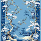 Rustic Earthy Floral Embellishments(Blue)