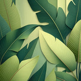 Chic Alocasia Inspired Decor(Green)