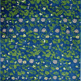 Ultra Soft Area Rug, Non Slip, Stain Resistant, Washable Area Rugs for Living Room, Bedroom, Vibrant Earthy Tones Geometric Layout(Blue)