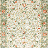 Ultra Soft Area Rug, Non Slip, Stain Resistant, Washable Area Rugs for Living Room, Bedroom, Soft Cream Ethereal Botanical Motif(Ivory)