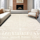 Elegant Area Low Pile Non Slip for Active Homes(Beige)
