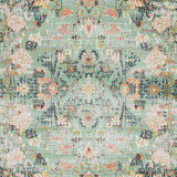 Ultra Soft Area Rug, Non Slip, Stain Resistant, Washable Area Rugs for Living Room, Bedroom, Sage Green Vintage Floral Aesthetic(Beige)