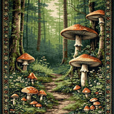 Ultra Soft Area Rug, Non Slip, Stain Resistant, Washable Area Rugs for Living Room, Bedroom, Vintage Floral Earthy Tones(Green)