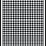 Chic Geometric Monochrome Design(Black)