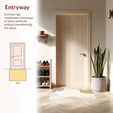 Stylish Area Trendy Minimalist for Any Decor(Beige)
