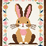 Charming Pastel Easter Bunny Illustration(Beige)