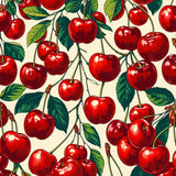 Ultra Soft Area Rug, Non Slip, Stain Resistant, Washable Area Rugs for Living Room, Bedroom, Eclectic Fruit Themed Visual Style(Red)